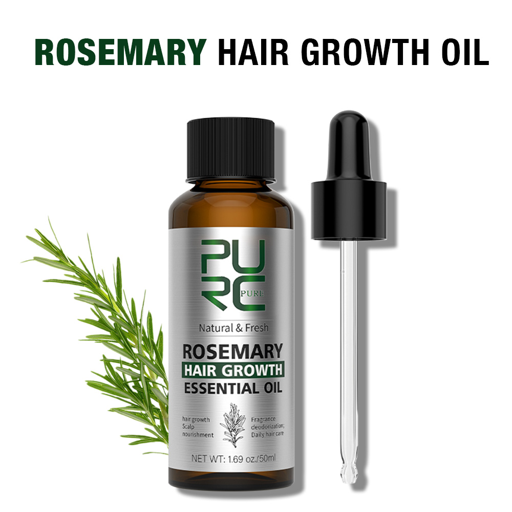 Hair Care Essential Oil Atomizing - PURC Rozemarijnolie voor haargroei Mannen Vrouwen