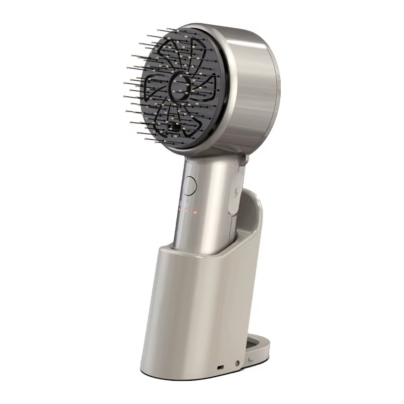 Hair Care Essential Oil Atomizing - Roodlicht Elektrische Hoofdmassagekam Essentiële Olie Vernevelaar