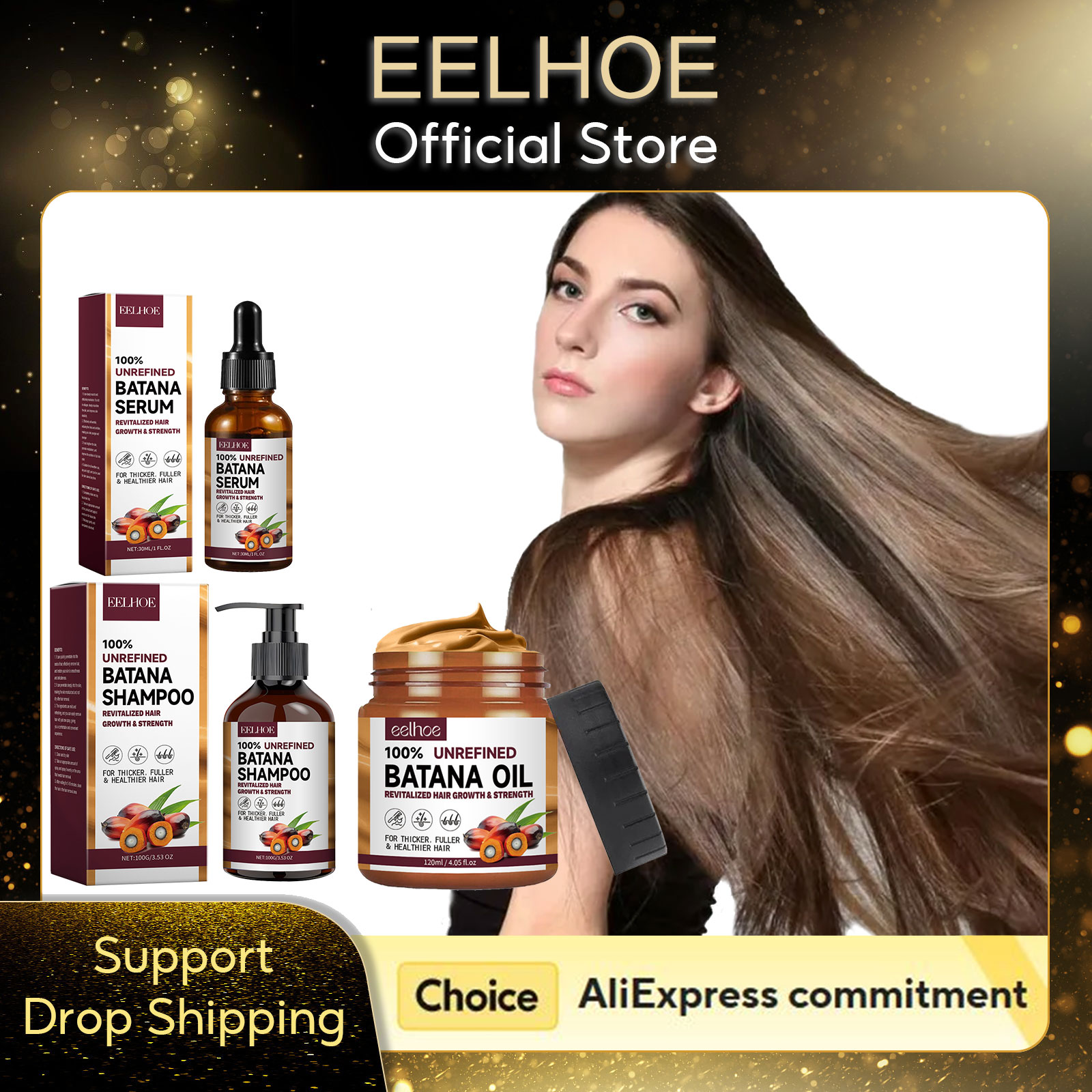 Hair Care Keratin - EELHOE Natuurlijke Batana Olie Diep Hydraterende