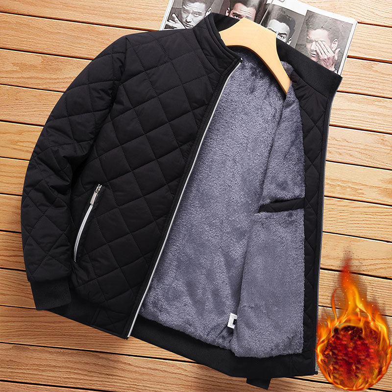 Heat Protectant Spray - DIMUSI Winter mannen Warme Jas Mode
