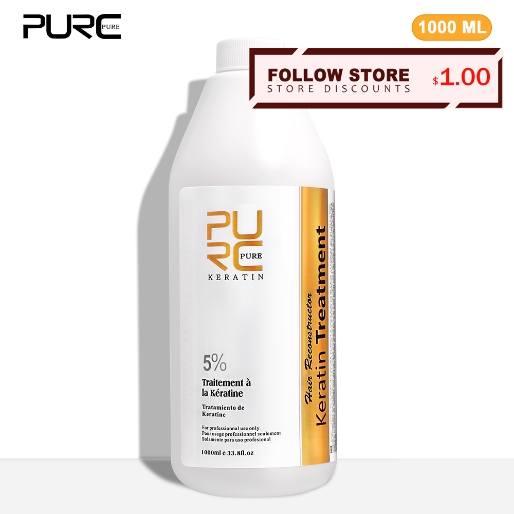 Hair Care Keratin - Purc 5% Keratine Gladmakende Behandeling Kroeshaar