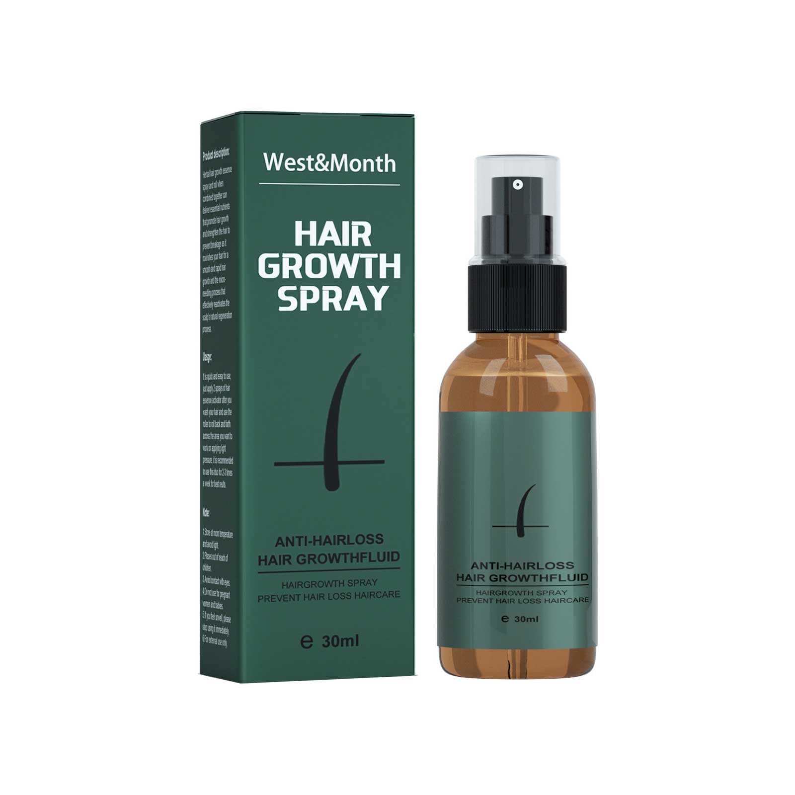 Natuurlijke Mannen Baardgroei  - Hair Care Essential Oil Atomizing recensie en prijs