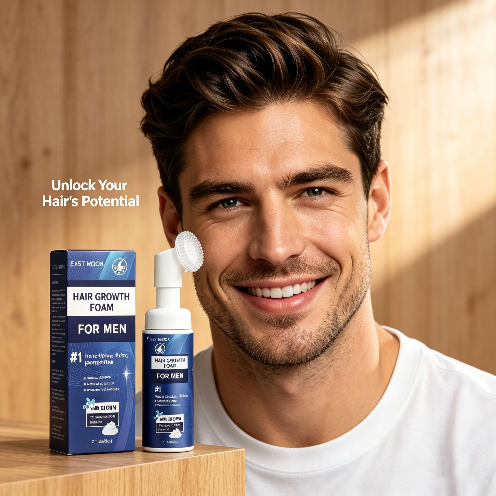 Haargroeischuim Siliconenborst - Hair Care Growth recensie en prijs