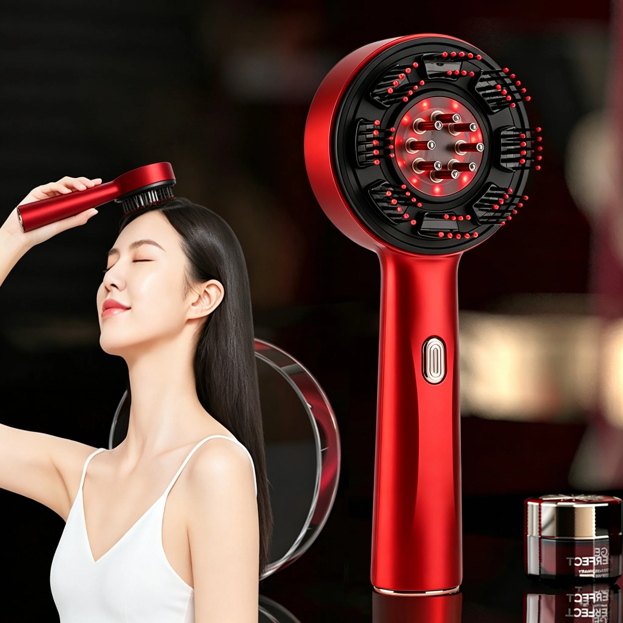 Elektrische massagekam, draagb - Hair Care Growth recensie en prijs