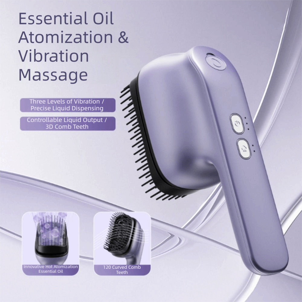 Elektrische massagekam met ess - Hair Care Essential Oil Atomizing recensie en prijs