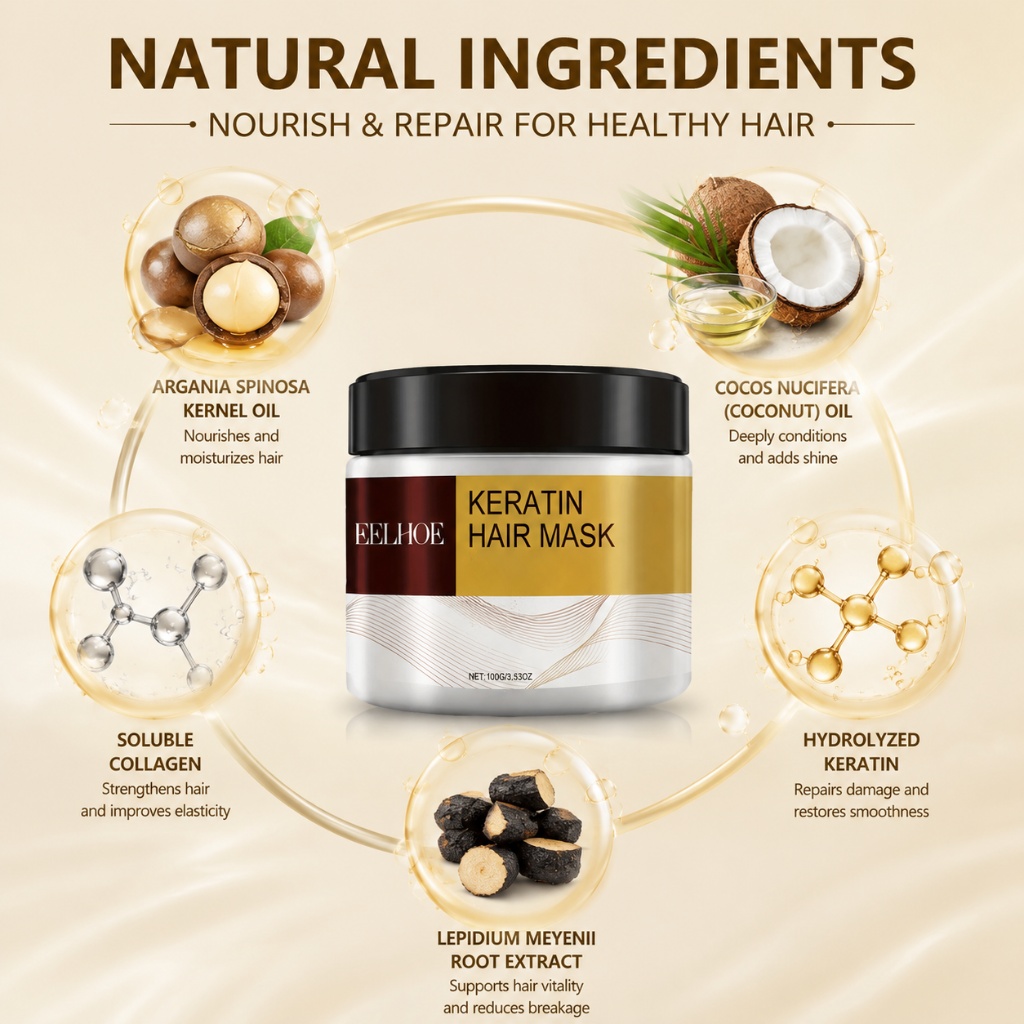 Keratine Haarmasker Argan Koko - Hair Care Keratin recensie en prijs