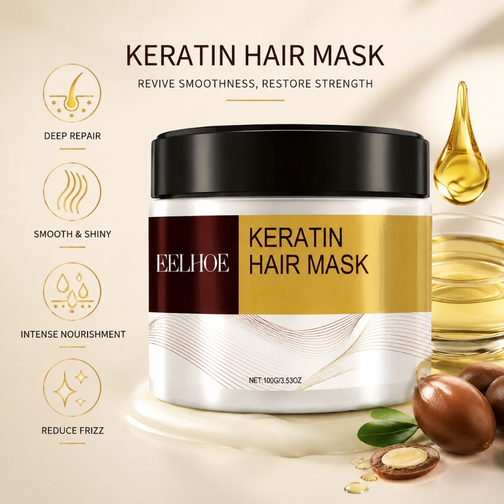 Keratine Haarmasker Argan Koko - Hair Care Keratin recensie en prijs