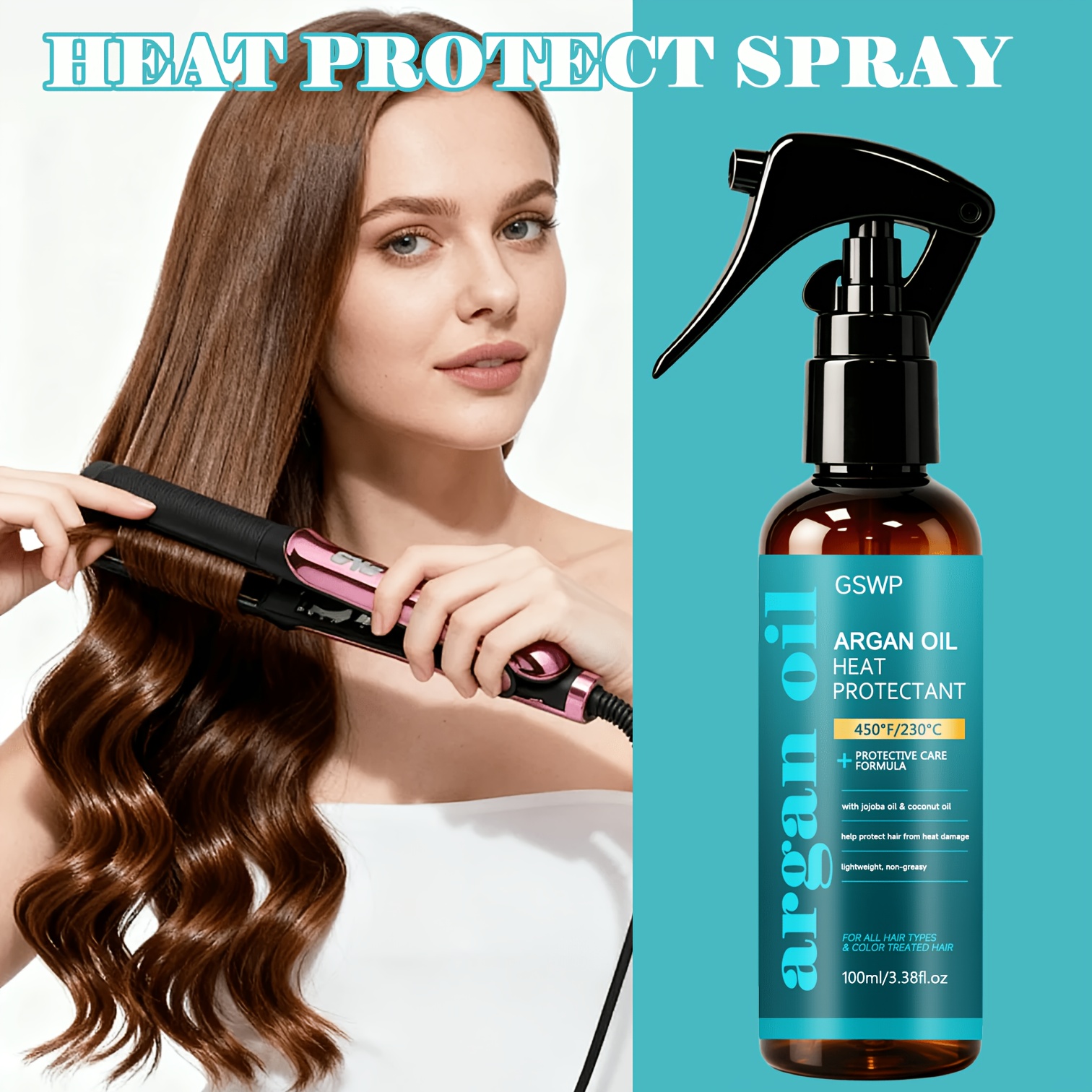 GSWP Arganolie Beschermende Sp - Heat Protectant Spray recensie en prijs